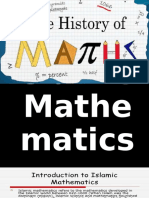 Islamic Mathematics