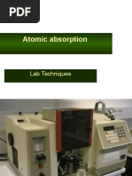 Atomic Absorption Spectroscopy