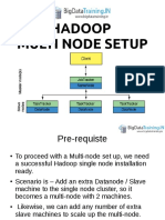 Hadoop Multinode Setup