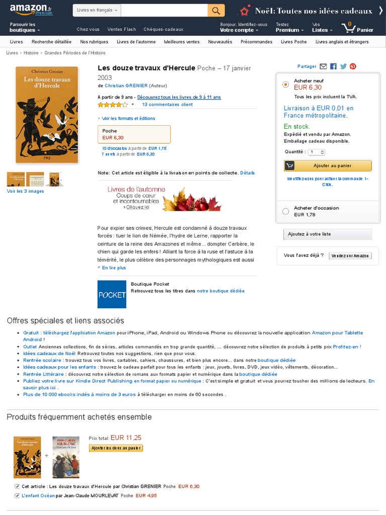 Les Douze Travaux D hercule Christian Grenier Resume Les Douze Travaux D'hercule - Christian GRENIER - Livres PDF | PDF |  Amazon.com | Informatique et technologies de l'information
