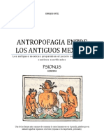 Antropofagia Entre Los Antiguos Mexicas
