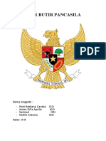 BUTIR BUTIR PANCASILA