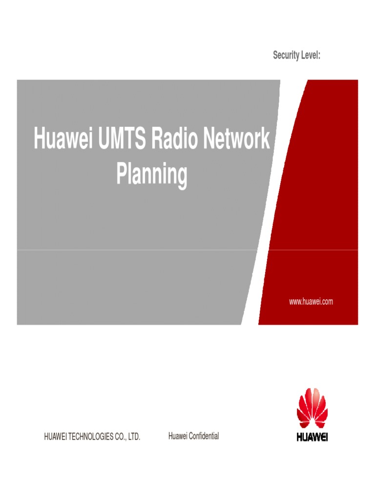 UMTS Network Capacity Dimensioning Guide | PDF | High Speed Packet ...