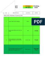 Monitoring Update Defect UPDATE