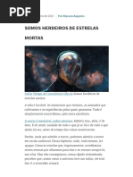 Somos Herdeiros de Estrelas Mortas _ AZ