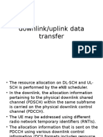 Downlink/uplink Data Transfer