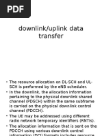 Downlink/uplink Data Transfer