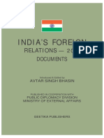 India Foreign Relation 2011