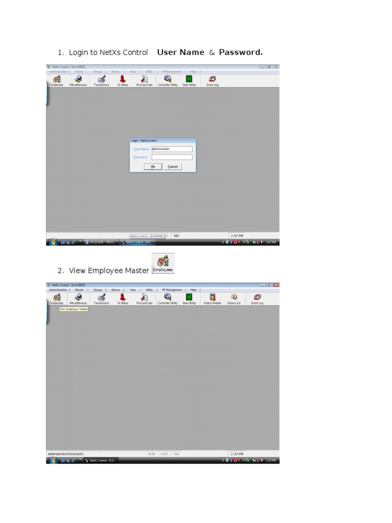 Employee Access Control Guide | PDF