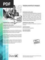 Tourismhospitality Manager