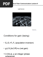 EE 230: Optical Fiber Communication Lecture 9: Light Sources
