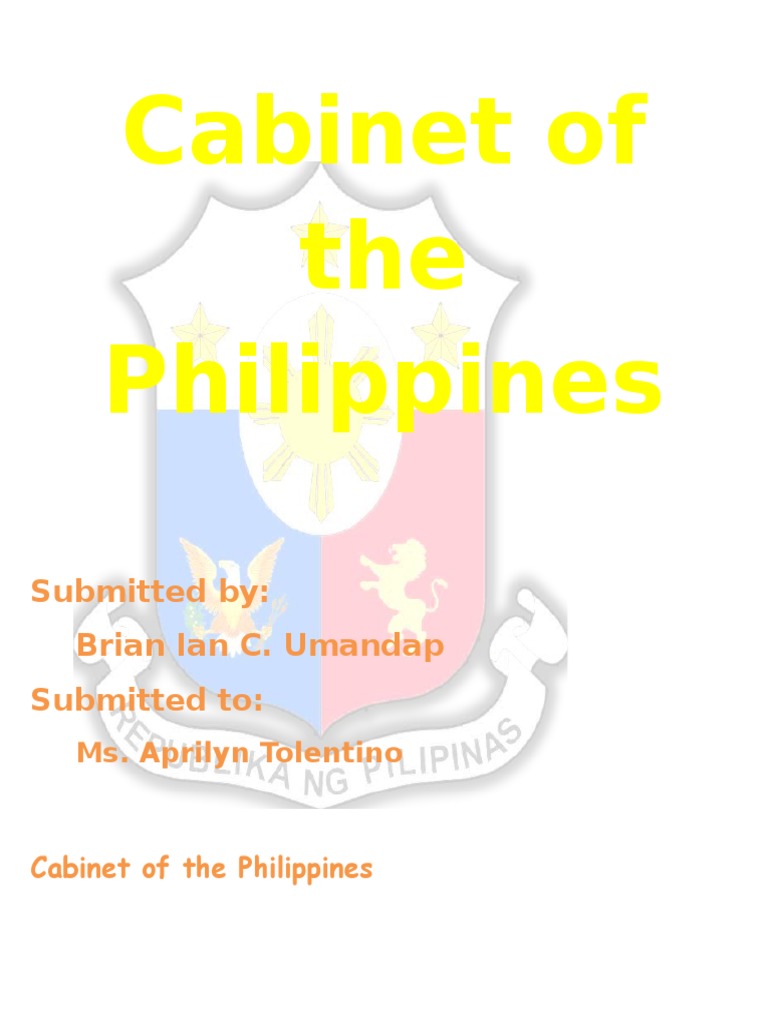 of The Philippines PDF Philippines Public Administration