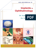 Implants Ophthalmology: Dr. Sushmita Shah Dr. Yogesh Shah