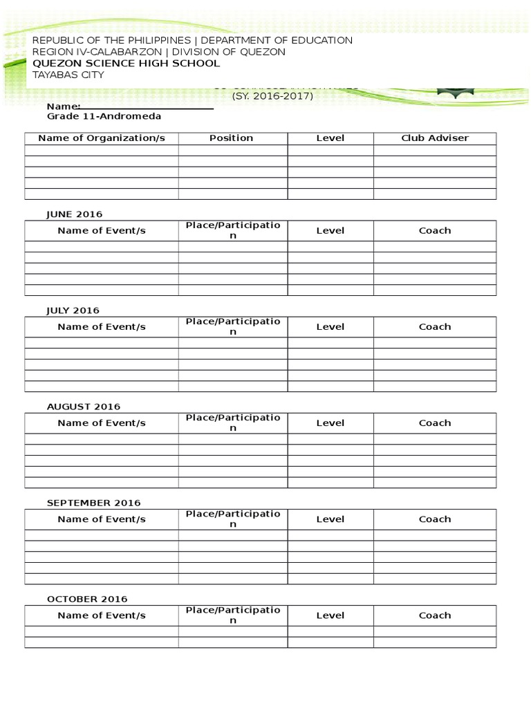 Quezon Science High School PDF Schools