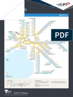 PTV Metro Train Network Map