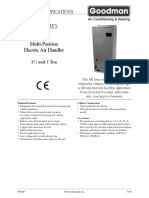 Goodman AR Series Air Handler (50 HZ)