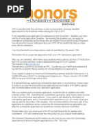 Utk 2017 Act Test University And College Admission