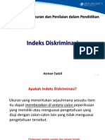 indeks diskriminasi