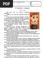 Texto D. Sebastião