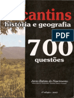 700 Questões de História e Geografia Do Tocantins