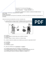 Evaluación C-2 4to 2016 I Trimestre