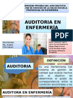 Auditoria en Enfermería