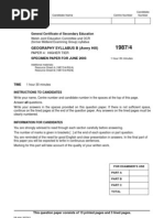 Download Geography B Exam Paper 4 Higher by Dafydd Humphreys SN33042 doc pdf