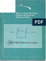 Design of Liquid-Containing Concrete Structures For Earthquake Forces