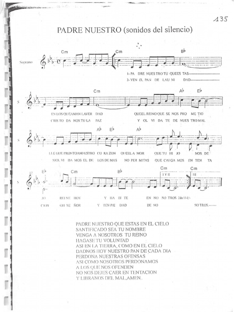 Letra En Español De Sonidos Del Silencio