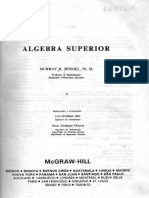 Schaum - Algebra Superior Murray PDF