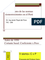 Normatividad Sismo resistente en el Peru.pdf