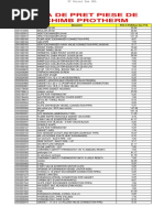 Lista Pret Piese Protherm