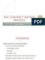 RSC Contract Invoice Process: How To Invoice For Allowable Costs and Ensure Timely Payment