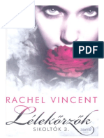 Rachel Vincent - Sikoltok 3. - Lélekörzők