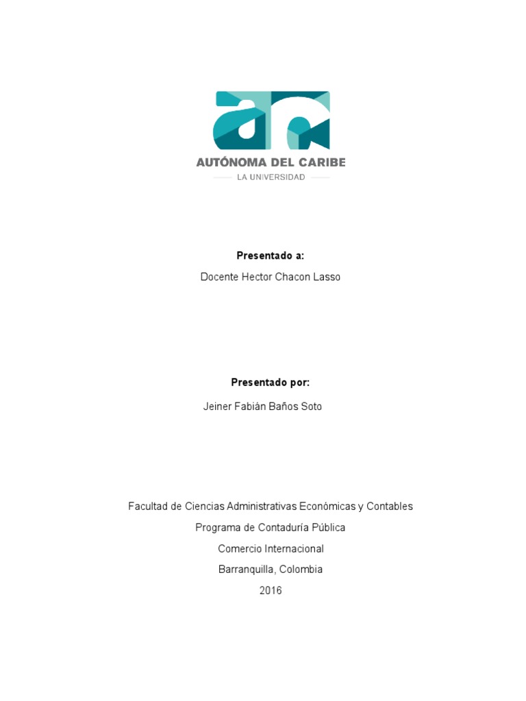 Fundamentos Y Modalidades De Importacion Pdf Aduana El Comercio