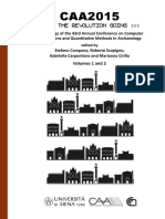 CAA 2015 -Proceedings of the 43rd Annual Conference on Computer Applications and Quantitative Methods in Archaeology