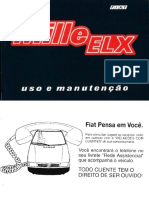 Manual Do Proprietário Fiat Uno Mille Elx 1994