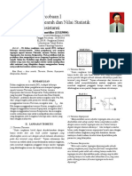 Laporan Praktikum Rangkaian Elektrik Modul 01 Rangkaian Arus Searah Dan Nilai Statistik Resistansi