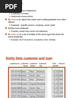 A Database Can Be Modeled As:: Entity