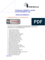 Boletin Semanal Indesgua 36-2016 - Convocatorias Abiertas Al 18 de Septiembre de 2016