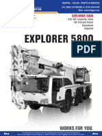 Terex-Explorer5800 - 058248 Grua de 220 Ton.