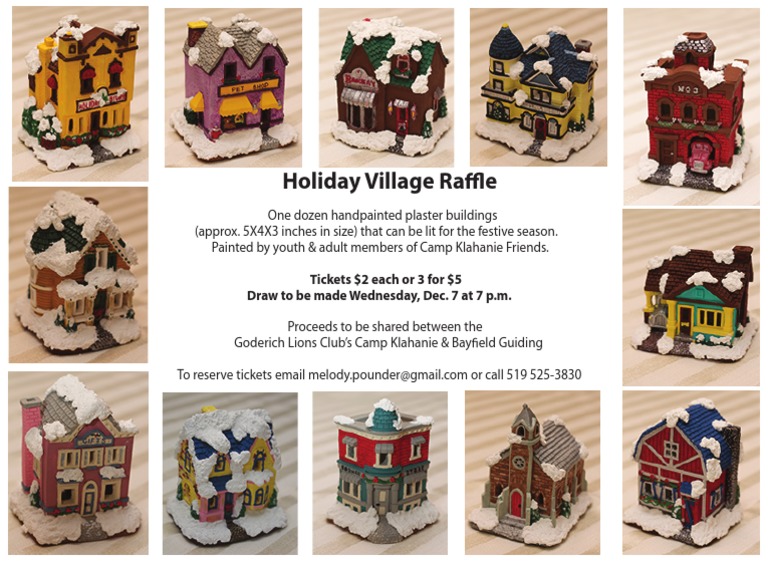 Village Poster Raffle | PDF