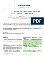 Does U S Macroeconomic News Make Emerging Financial Markets Riskier