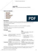 Medicamento Colecalciferol (Vitamina D3) 2014