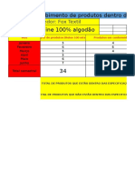 Indicador de Desempenho Recebimento de Produtos Do Fornecedor Qualidade