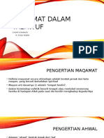 Maqamat Dalam Tasawuf