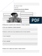 Avaliação de Ciencias 3ª Unidade