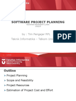 Software Project Planning (Feasibility)