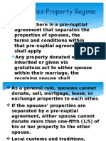Basic Rules-Property Regime