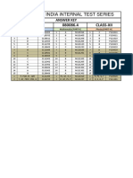 Answer Key Aiits-2(Ix) Set d